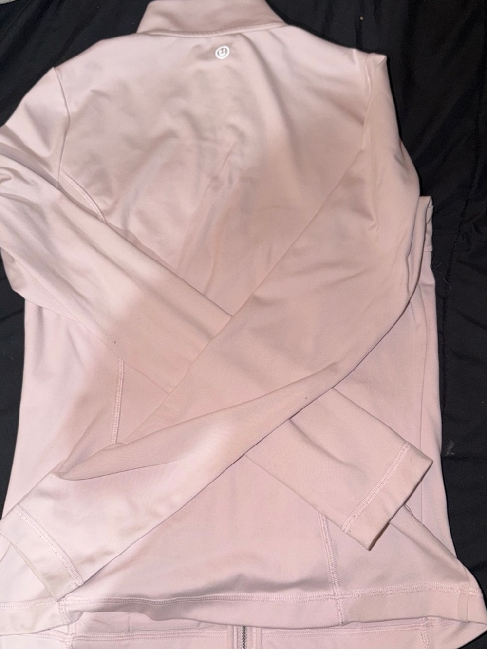 Hollister Light Pink Zip-Up Active Jacket